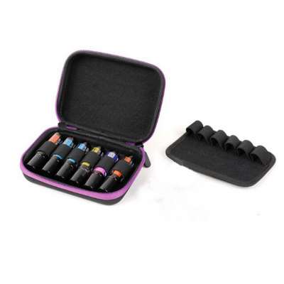 Travel Portable Holder 12 Bottles Collect 10ML Perfume Oil Essential Oil Carrying Storage Box Essential Oil Case