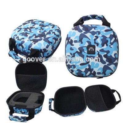 EVA Custom Camouflage Travel Headphone Hard Zipper Protective Case for Headset