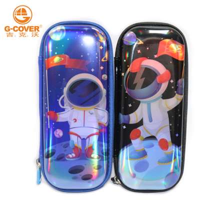 Custom Cartoon Stationary Zipper Pen Case Hard Pencil Case for Gift Girls Boys