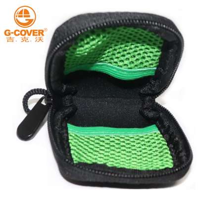 Waterproof Soft Square Zipper Coin Case Earbuds Pouch Neoprene Earphone Case